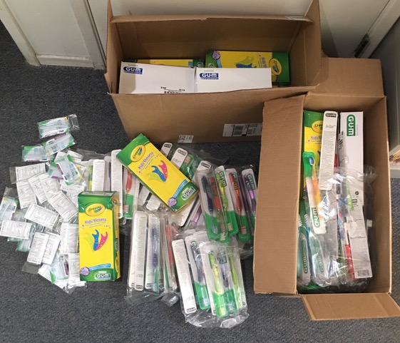 Sunstar Americas Donates Hundreds Of Toothbrushes And Other Accessories For The D4EVF 2020 Missions