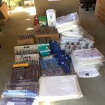 Dental Hand Instruments and Supplies for a Fire Victim