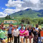 Group at the dam